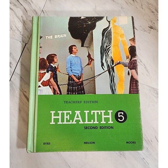 1966 Health 5 Textbook Teachers' Edition Second Laidlaw Brothers Vintage School - Picture 1 of 10
